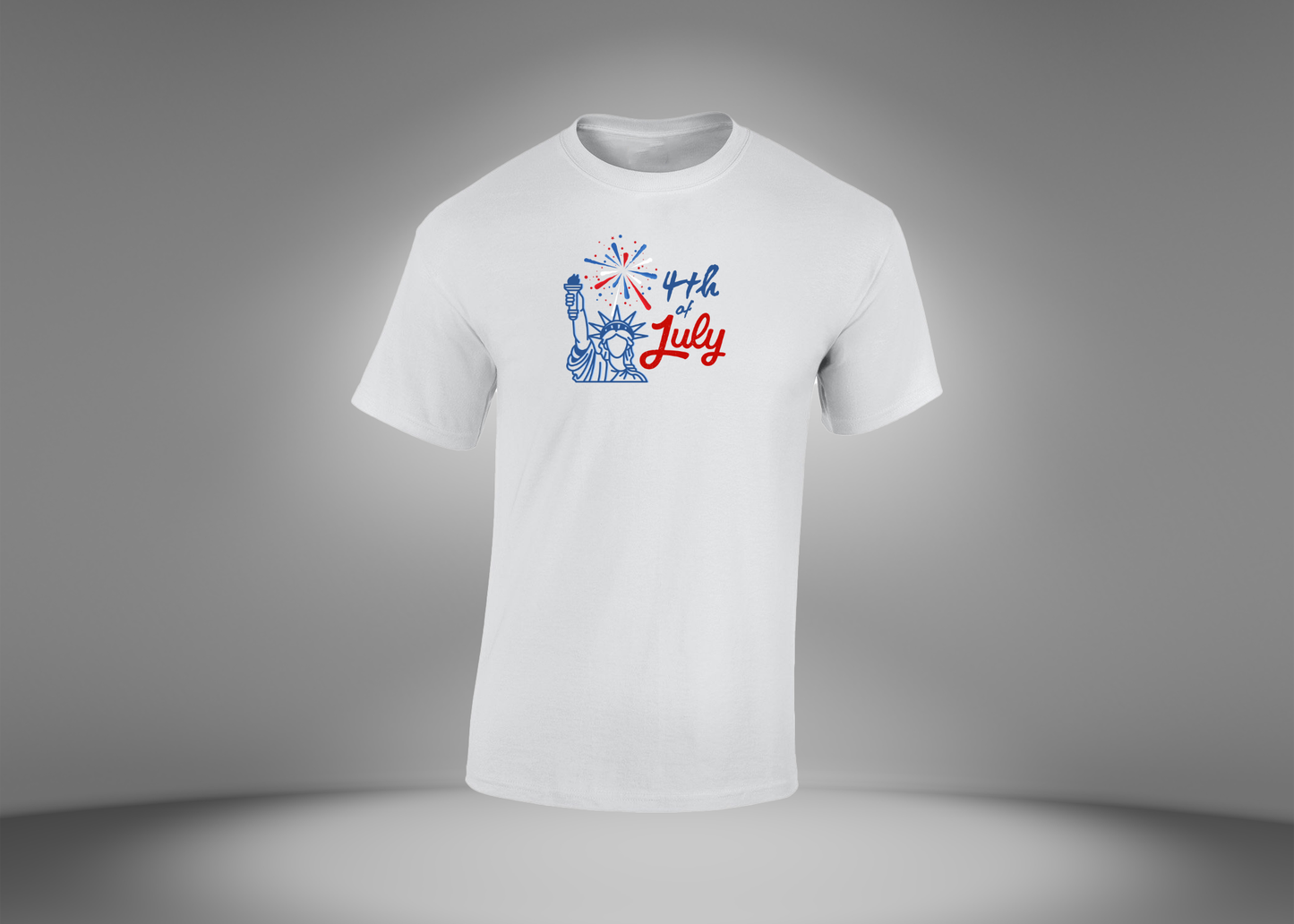 4th of July Liberty Men's T-Shirt