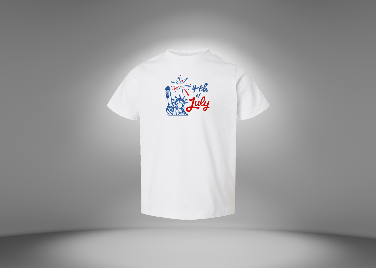 4th of July Liberty Toddler T-Shirt