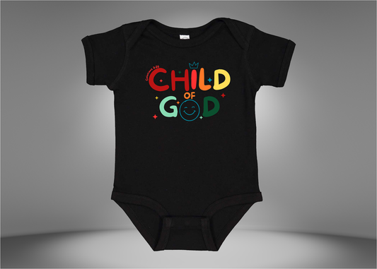 Child of God Baby Rib Bodysuit Onesies