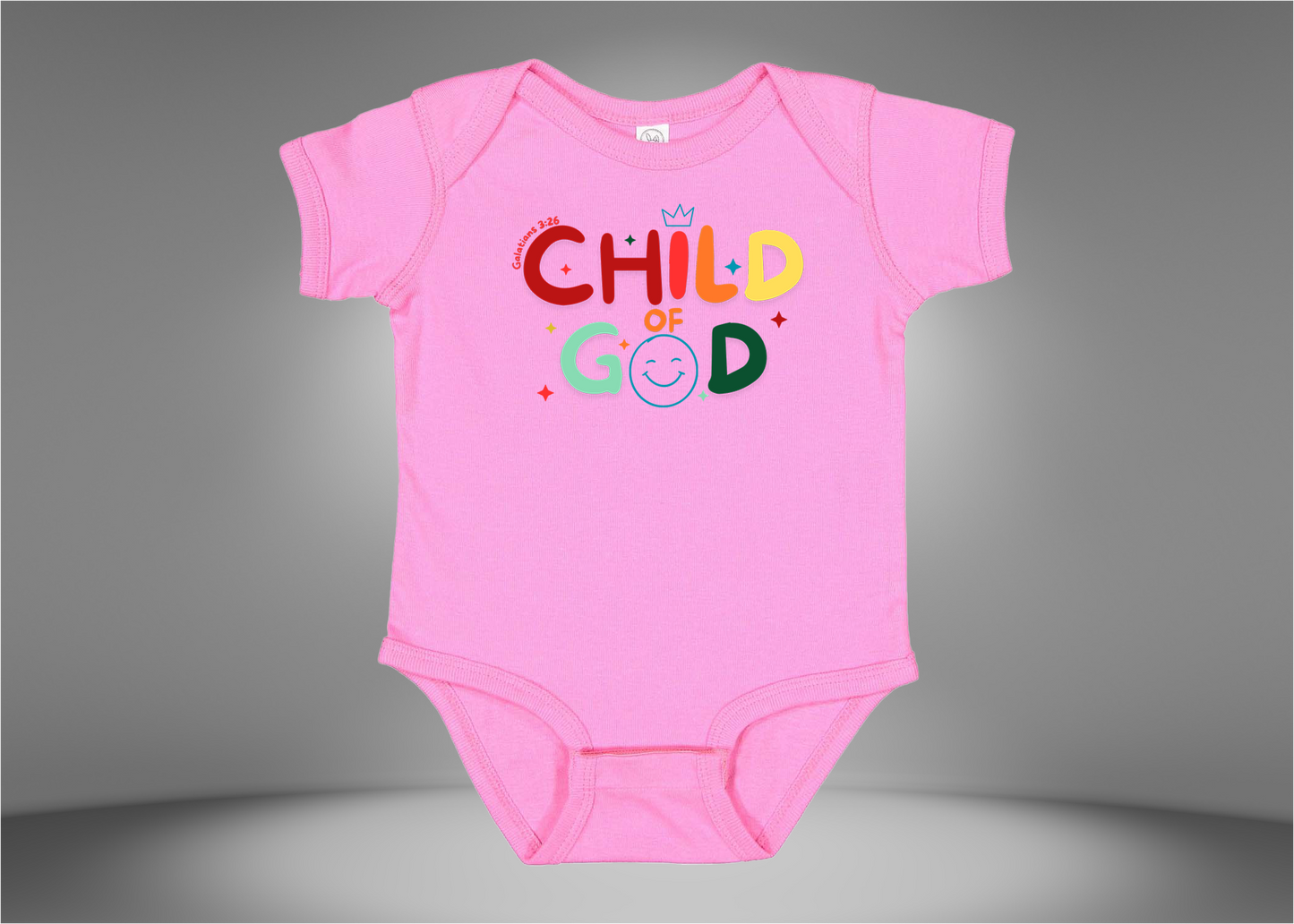 Child of God Baby Rib Bodysuit Onesies