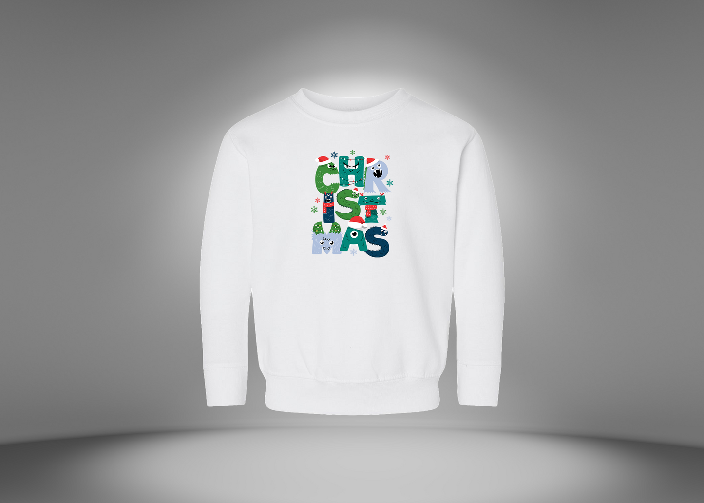 Christmas Monster Toddler Sweatshirt