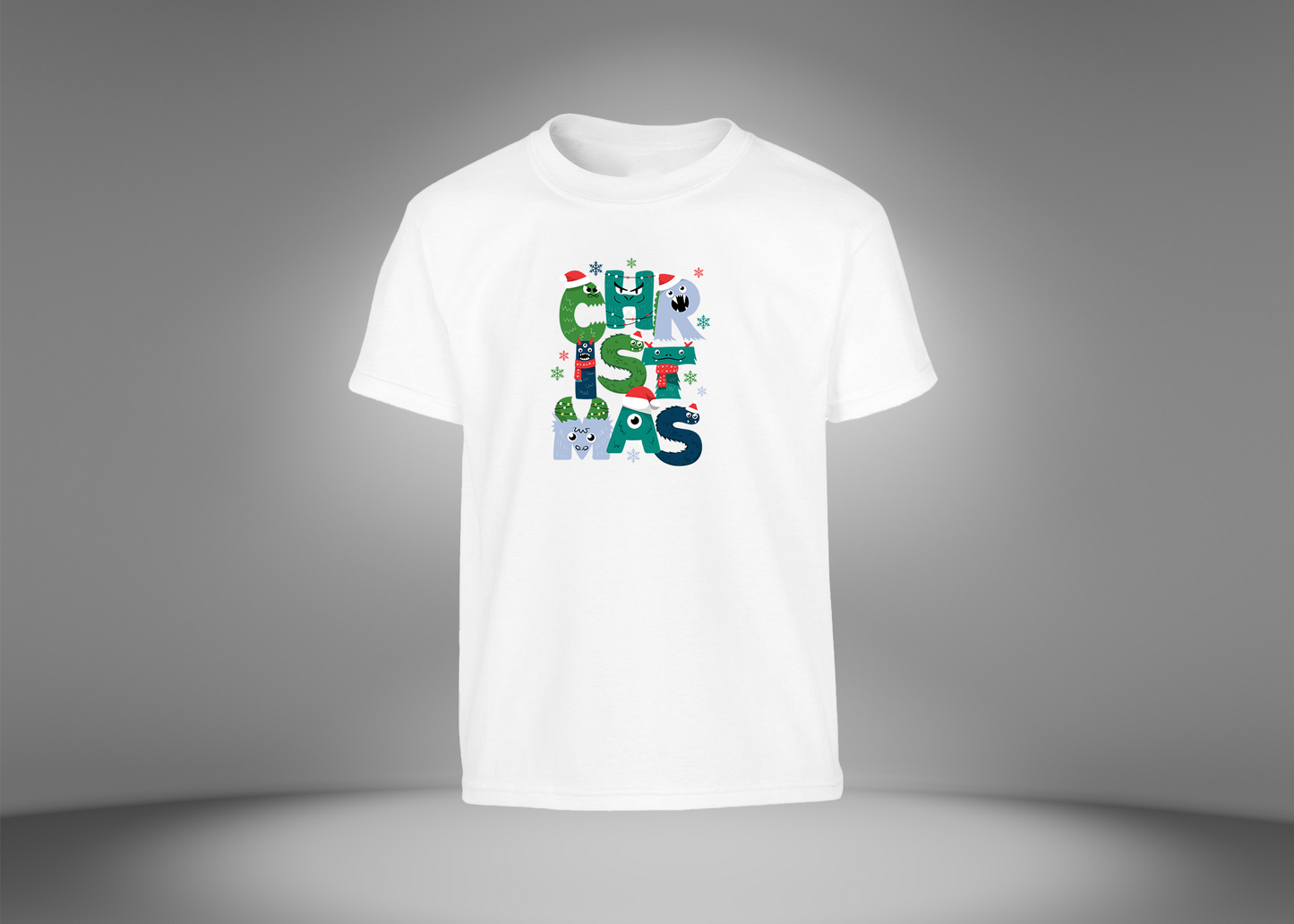 Christmas Monster Youth T-Shirts