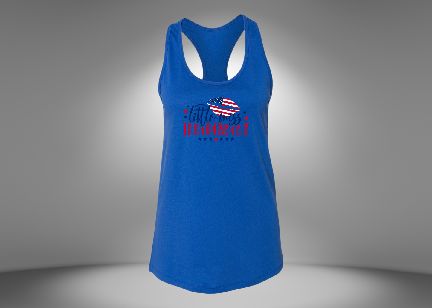 Little Miss Independent Racerback Tank Top