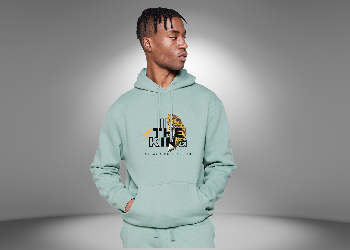 I Am King Premium Pullover Hoodie