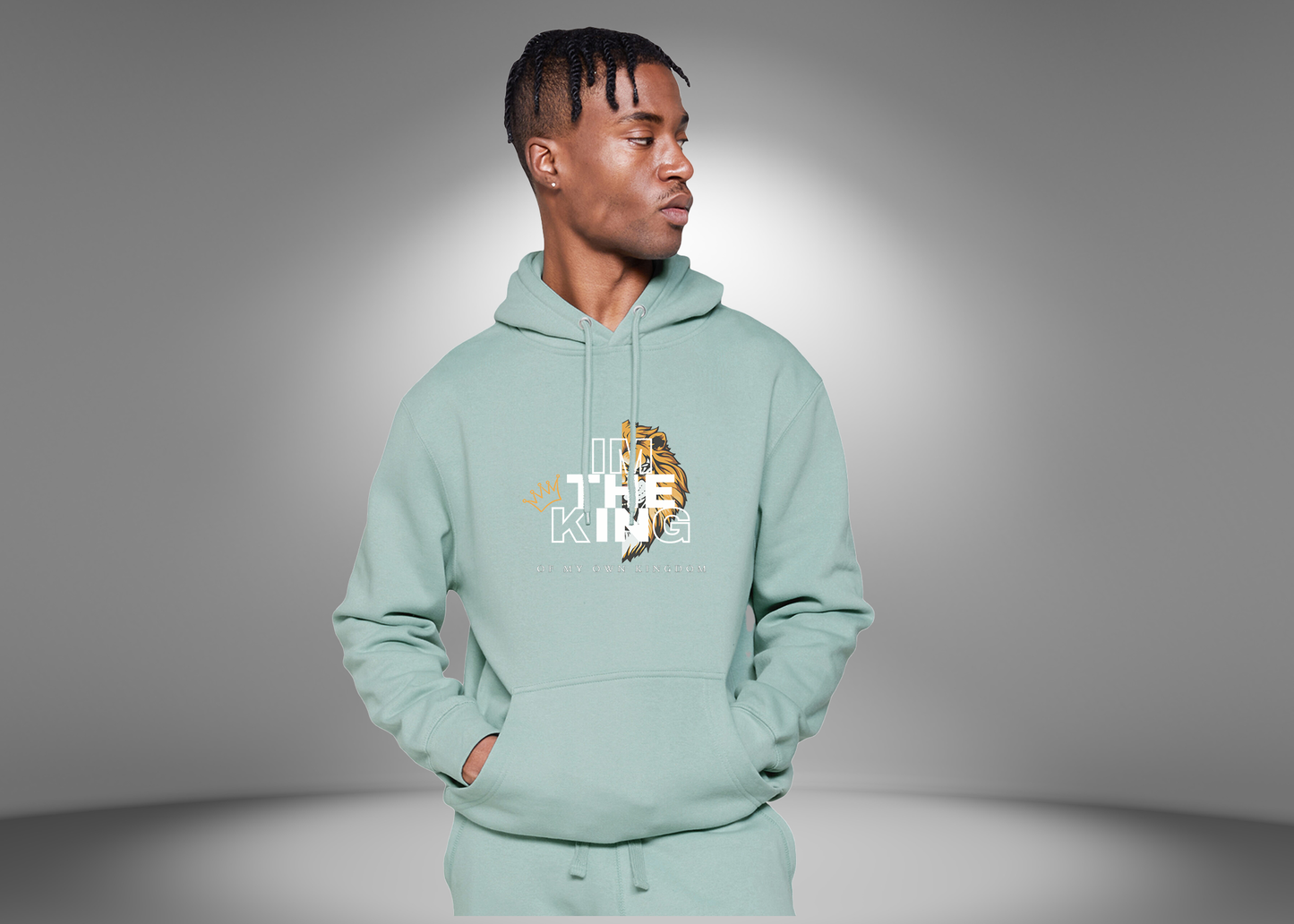 I Am King Premium Pullover Hoodie