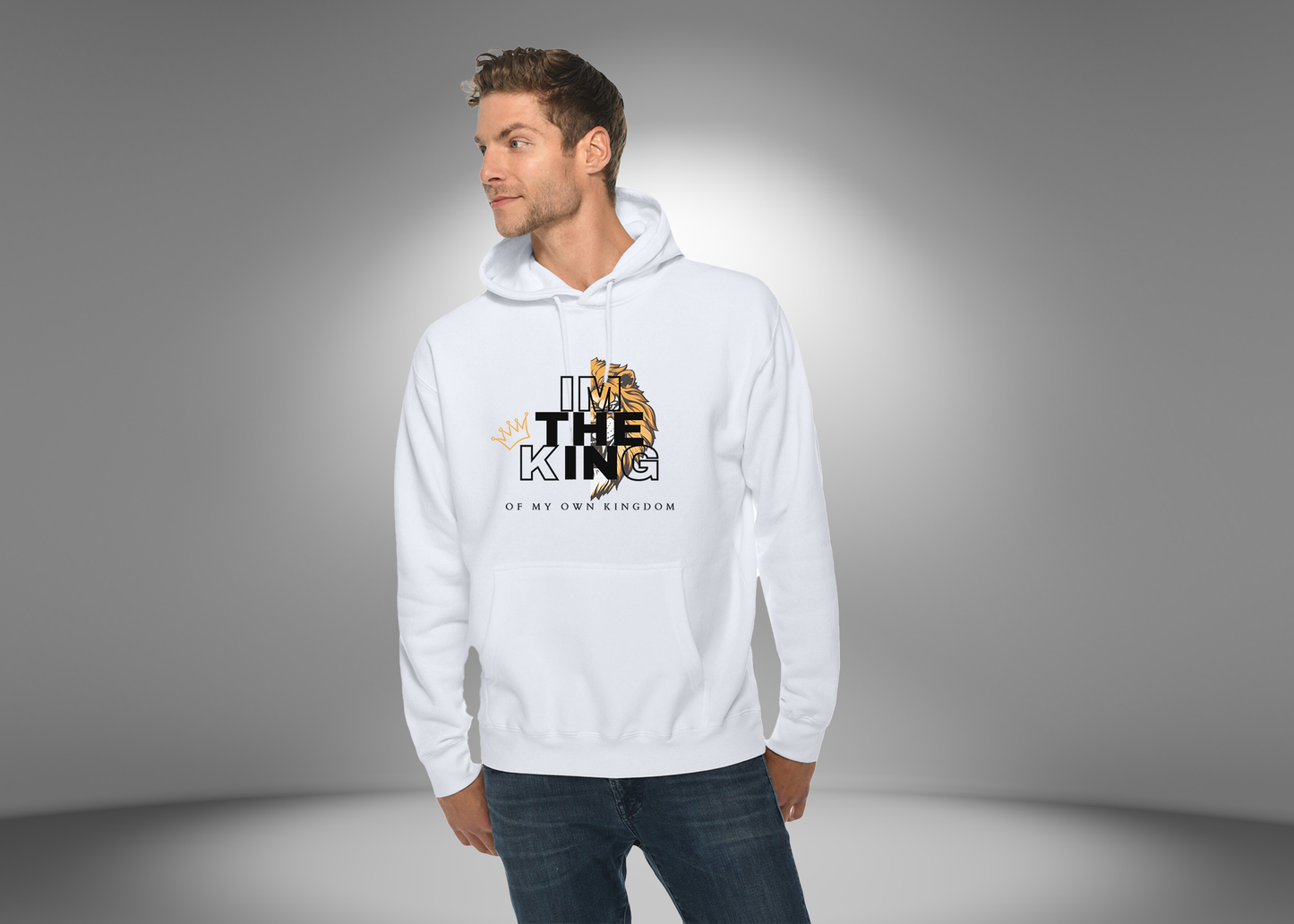I Am King Pullover Hoodie