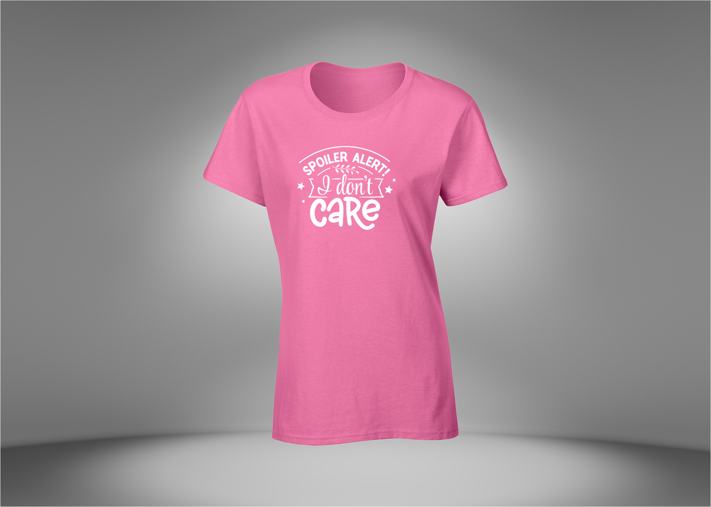 Spoiler Alert! I Don't Care Women's T-Shirt