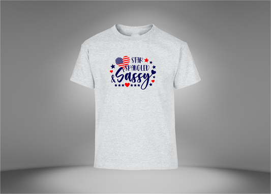 Star Spangled Sassy Youth T-Shirt