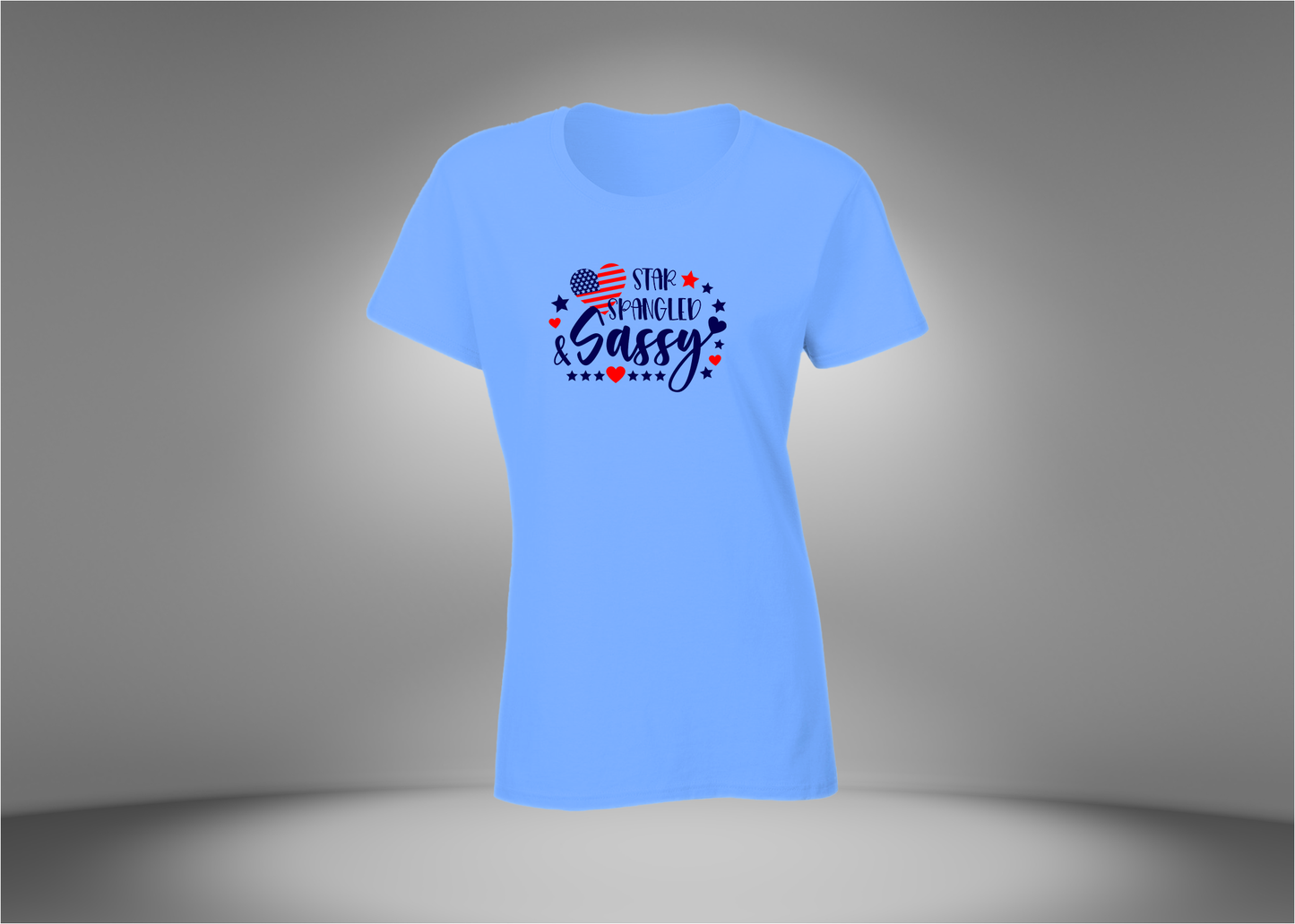 Star Spangled Sassy Women's T-Shirt