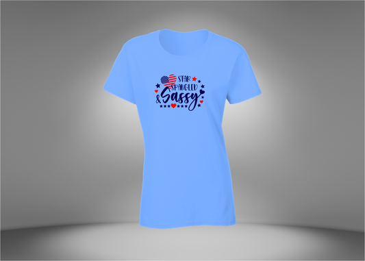 Star Spangled Sassy Women's T-Shirt