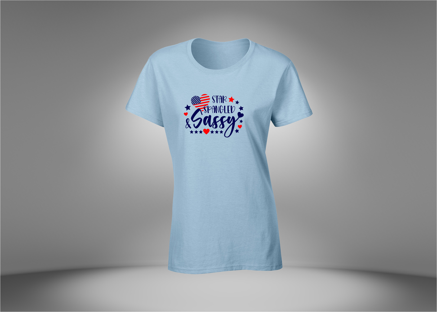 Star Spangled Sassy Women's T-Shirt