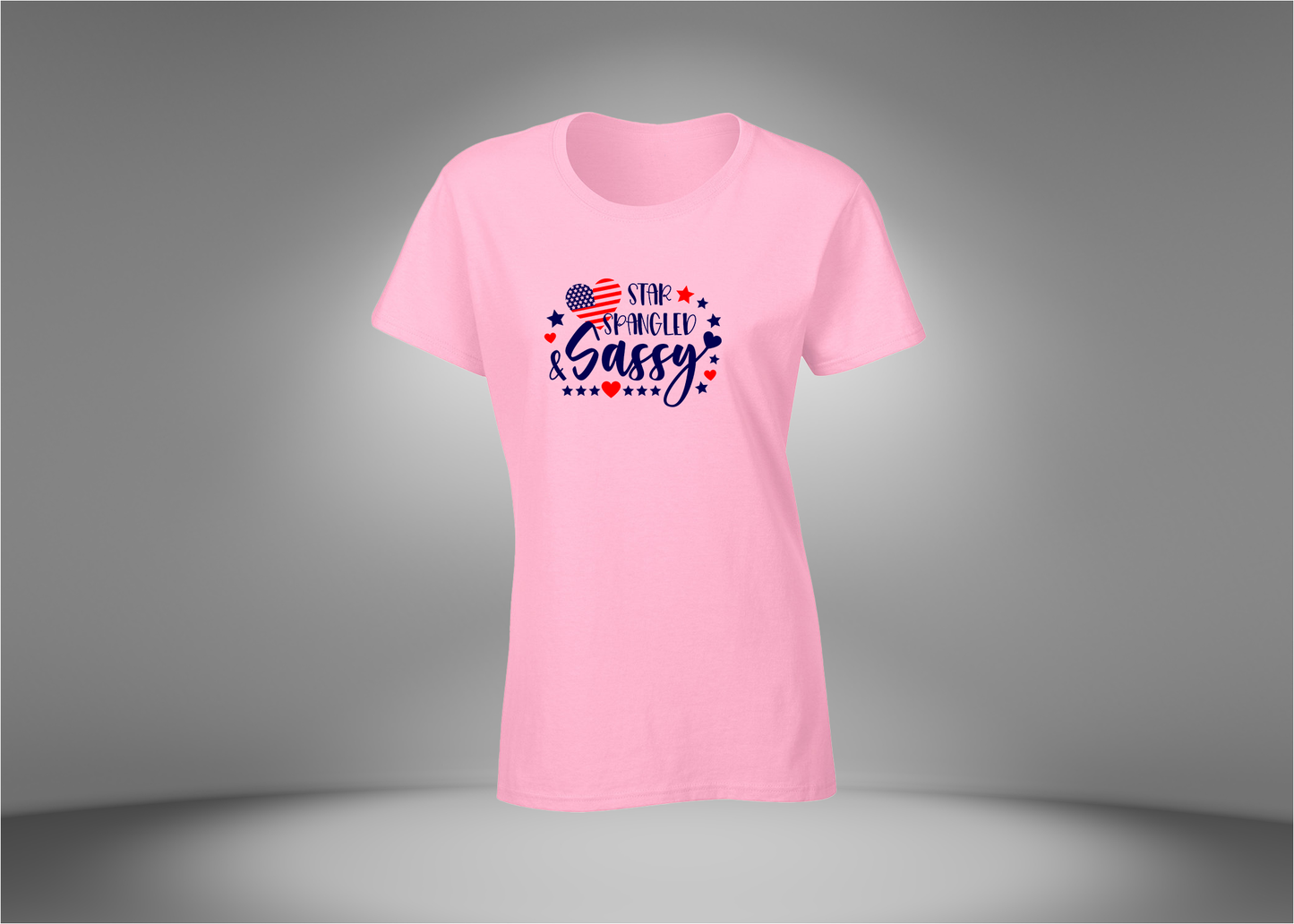 Star Spangled Sassy Women's T-Shirt