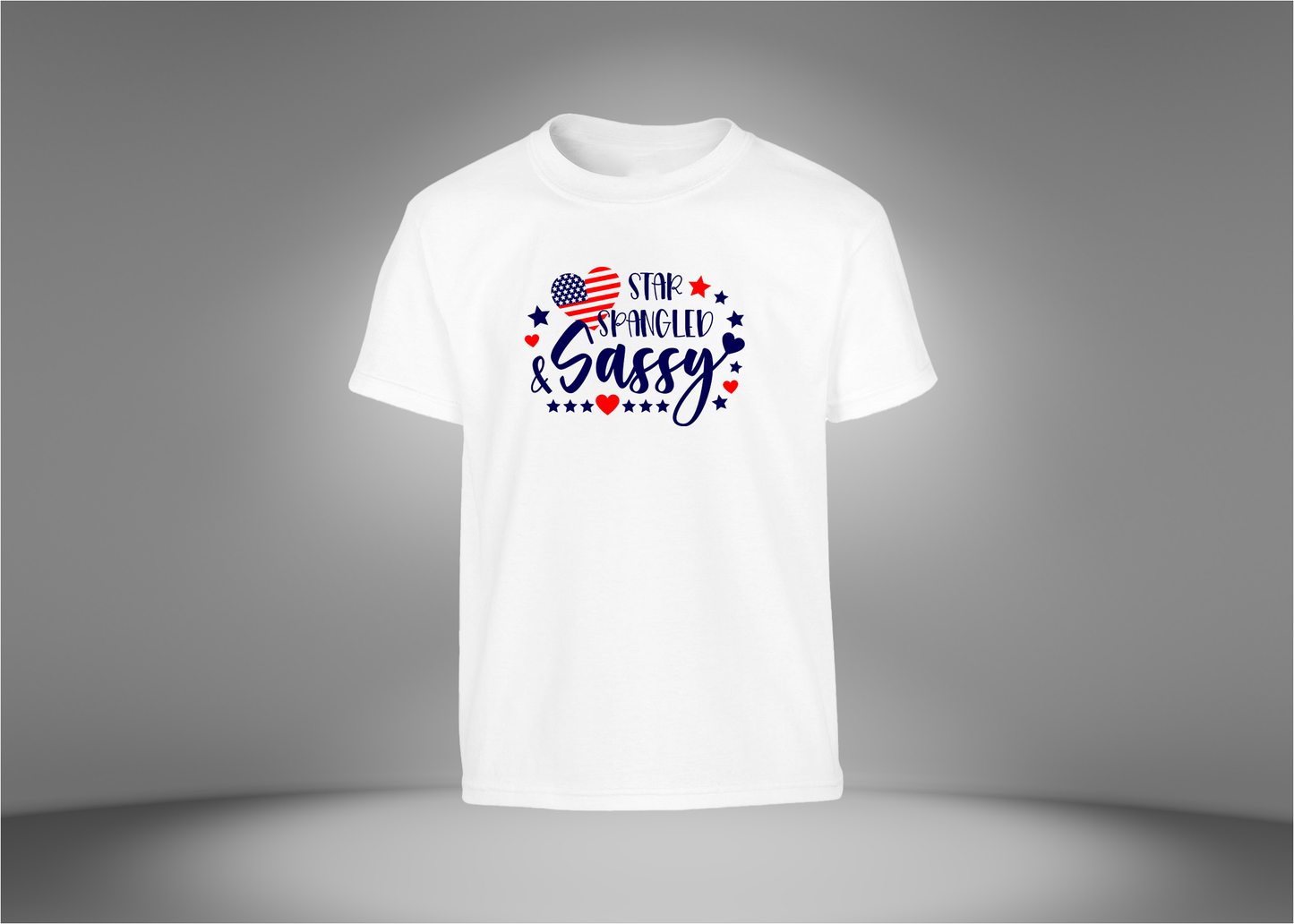 Star Spangled Sassy Youth T-Shirt
