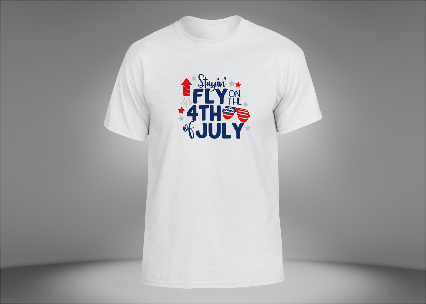 Stayin Fly on The 4th of July Unisex T-Shirt