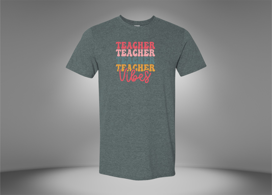 Teacher Vibes Unisex T-Shirt