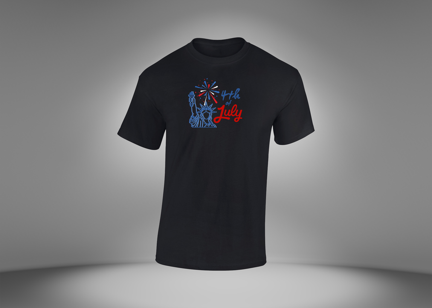 4th of July Liberty Men's T-Shirt
