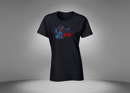 4th of July Liberty Women's T-Shirt