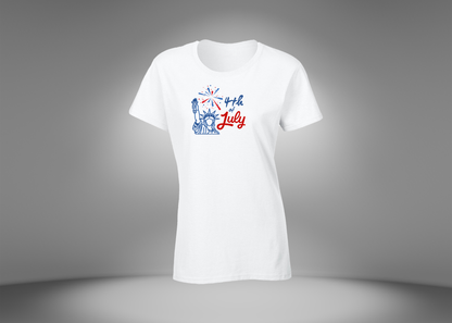 4th of July Liberty Women's T-Shirt