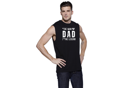 The Man, The Myth, The Legend, The King Sleeveless Men's T-Shirt