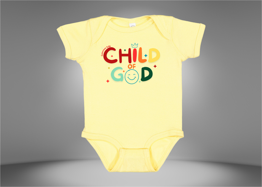 Child of God Infant Baby Bodysuit Onesies