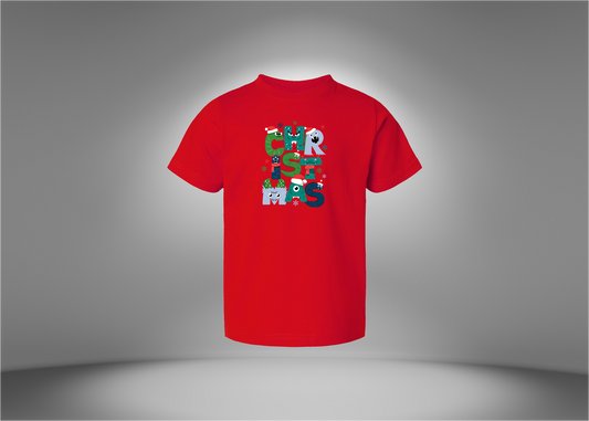 Christmas Monster Toddler T-Shirt