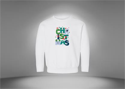 Christmas Monster Toddler Sweatshirt