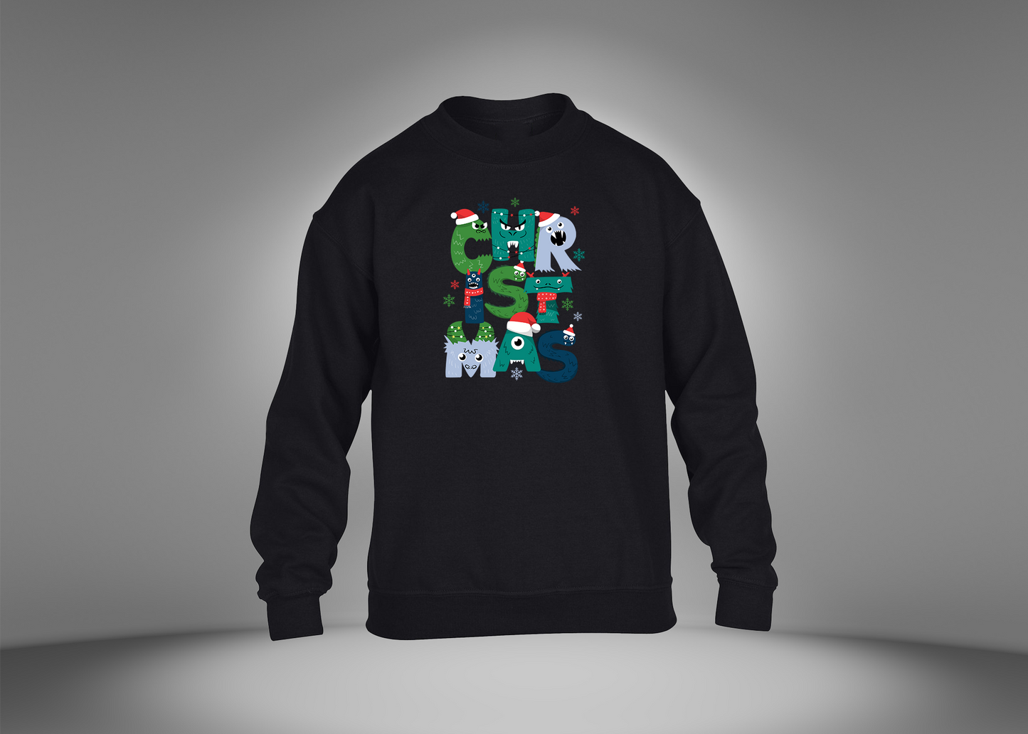 Christmas Monster Youth Sweatshirt