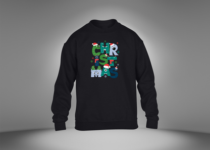 Christmas Monster Youth Sweatshirt