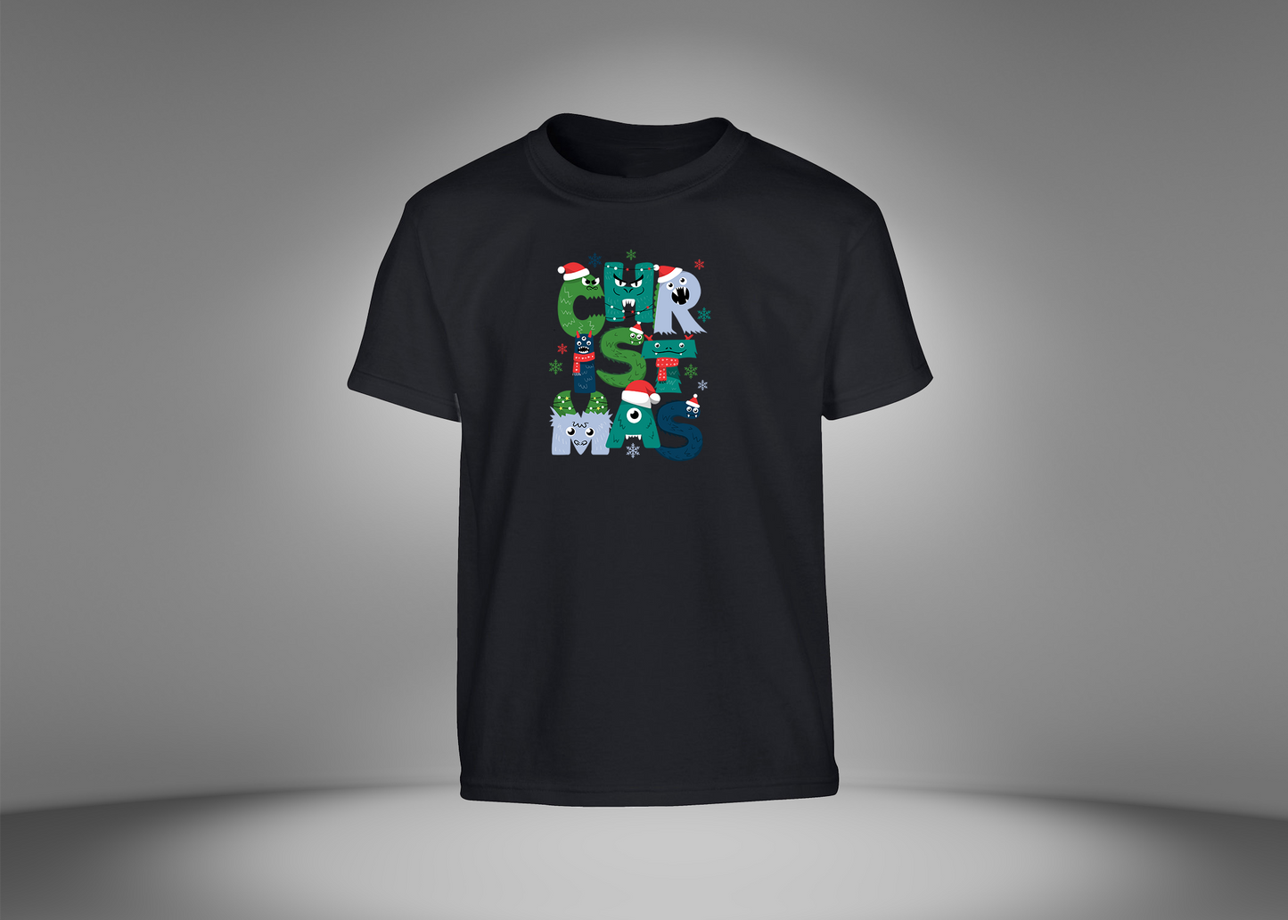 Christmas Monster Youth T-Shirts