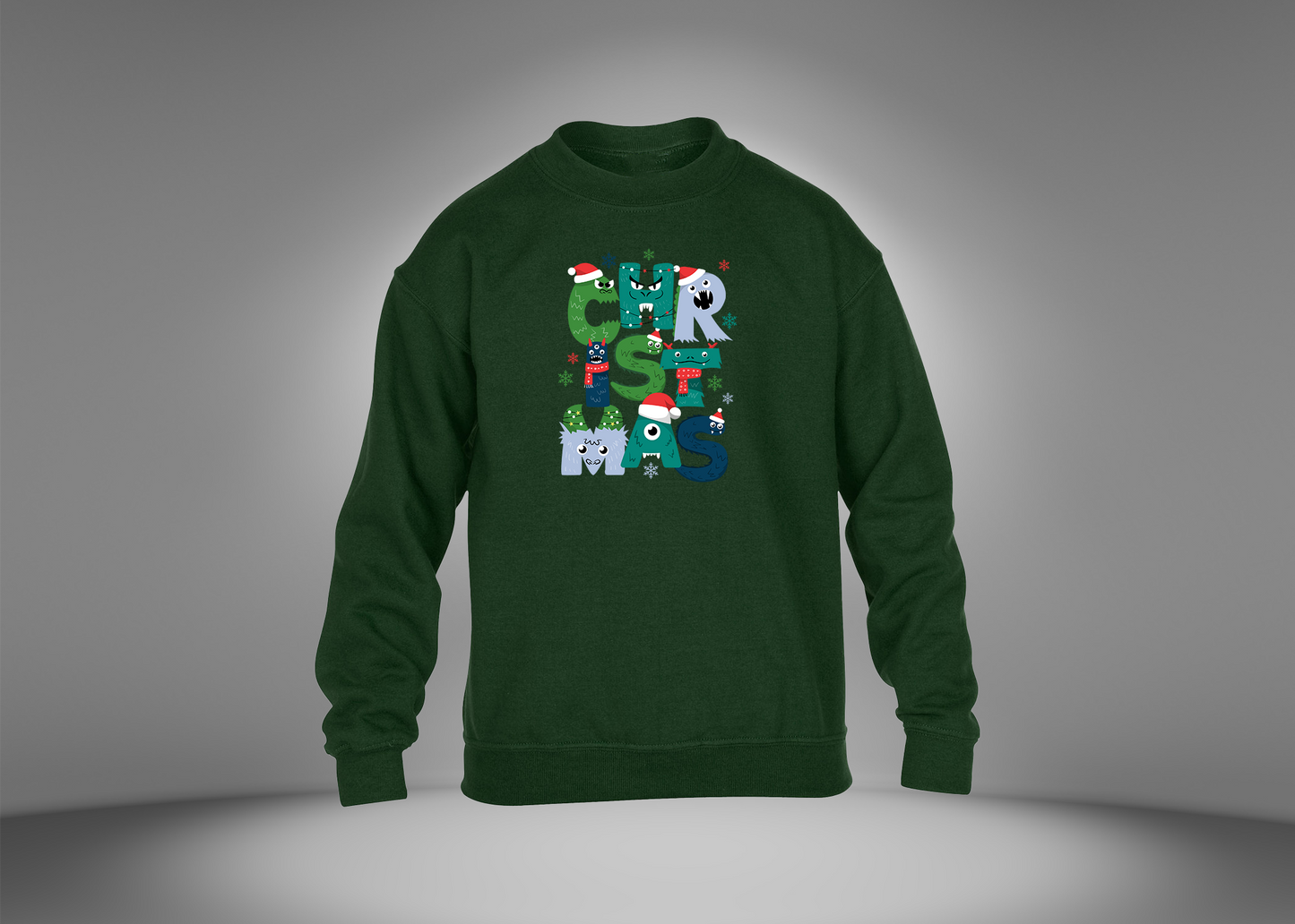 Christmas Monster Youth Sweatshirt