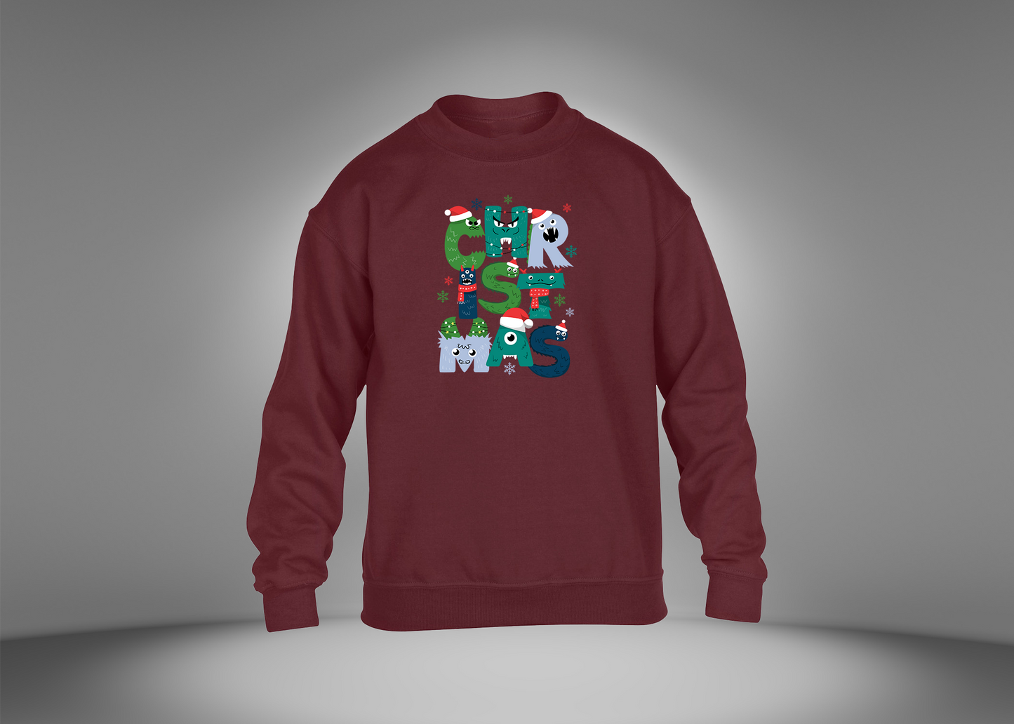 Christmas Monster Youth Sweatshirt