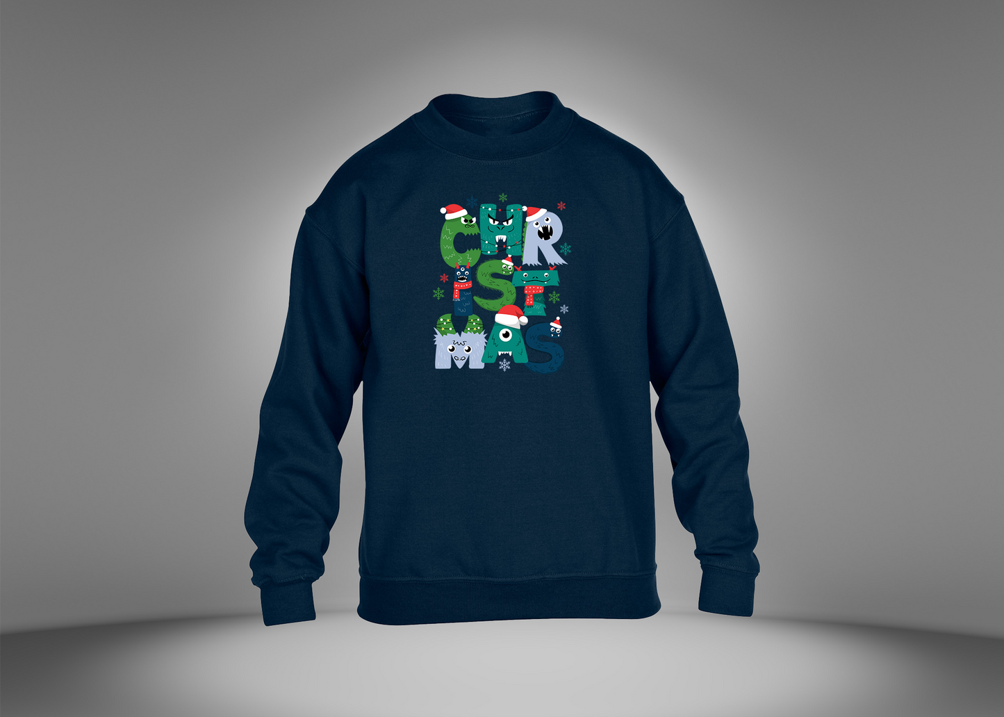 Christmas Monster Youth Sweatshirt
