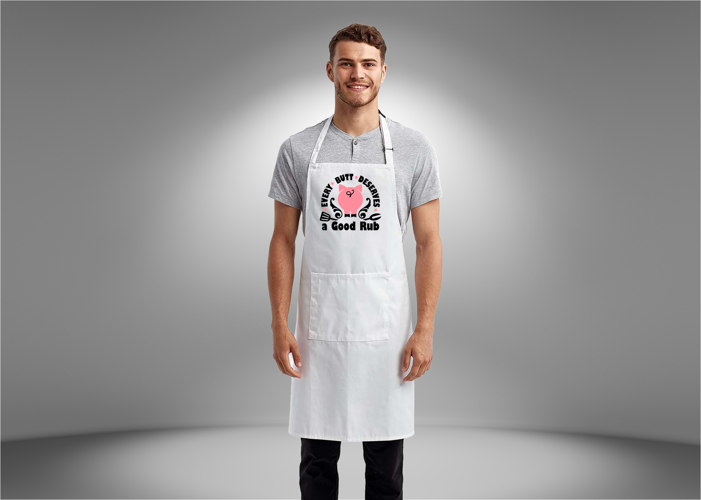 Every Butt Deserves a Good Rub Apron