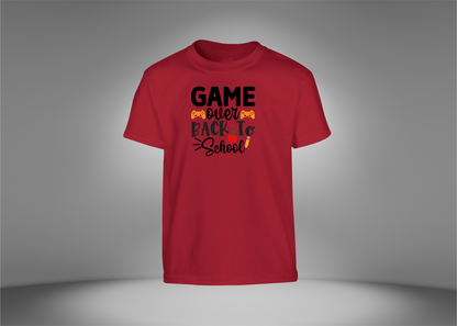 Game Over Back To School T-Shirt