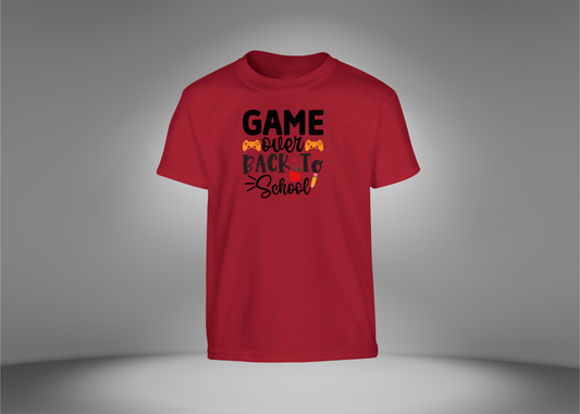 Game Over Back To School T-Shirt