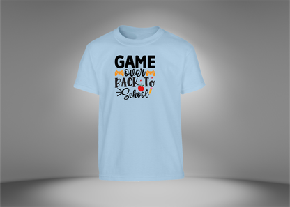 Game Over Back To School T-Shirt