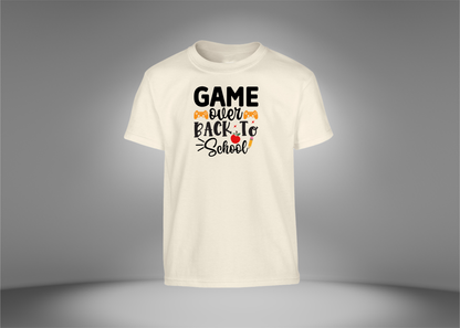Game Over Back To School T-Shirt