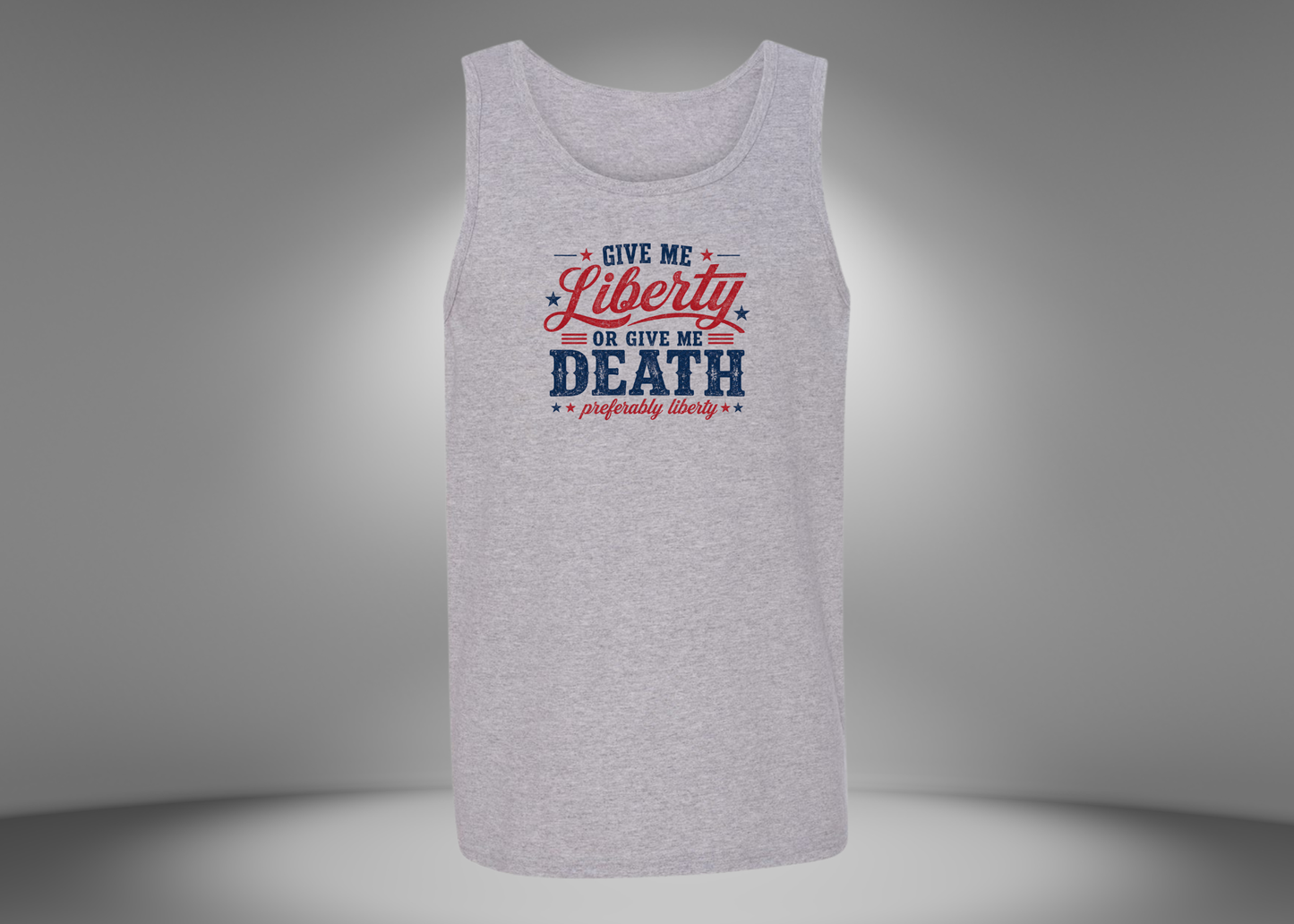 Give Me Liberty or Give Me Death Men's Tank Top