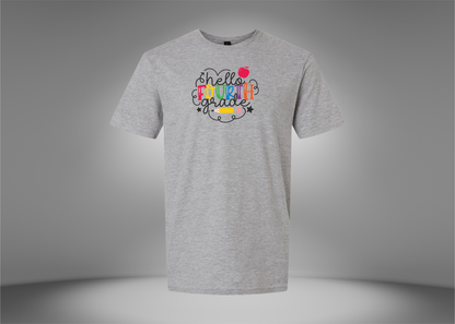 Hello Grade School Unisex T-Shirt