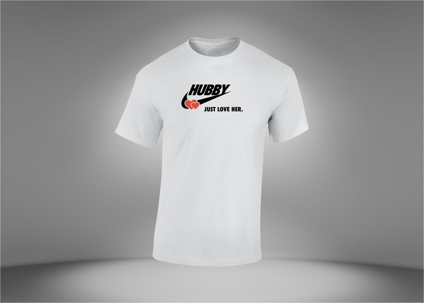 HUBBY - Just Love Her Men’s T-Shirt