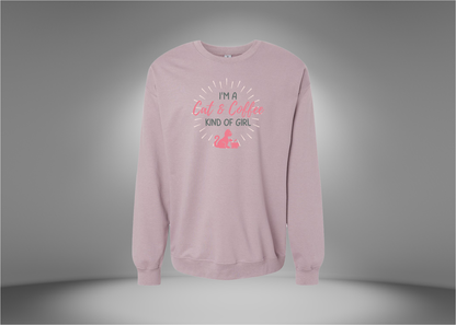 I'm A Cat & Coffee Kind of Girl Sweatshirt
