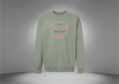 I'm A Cat & Coffee Kind of Girl Sweatshirt