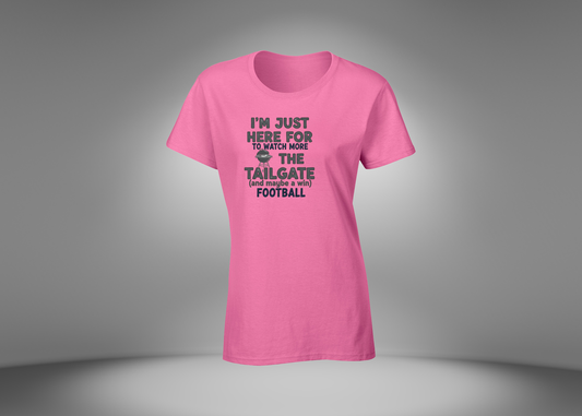 I'm Just Here For The Tailgate Women's T-Shirt