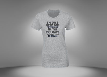 I'm Just Here For The Tailgate Women's T-Shirt