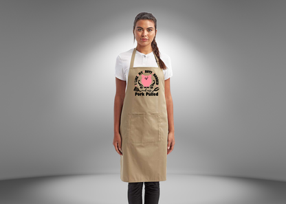 I like My Butt Rubbed and My Pork Pulled Black Apron