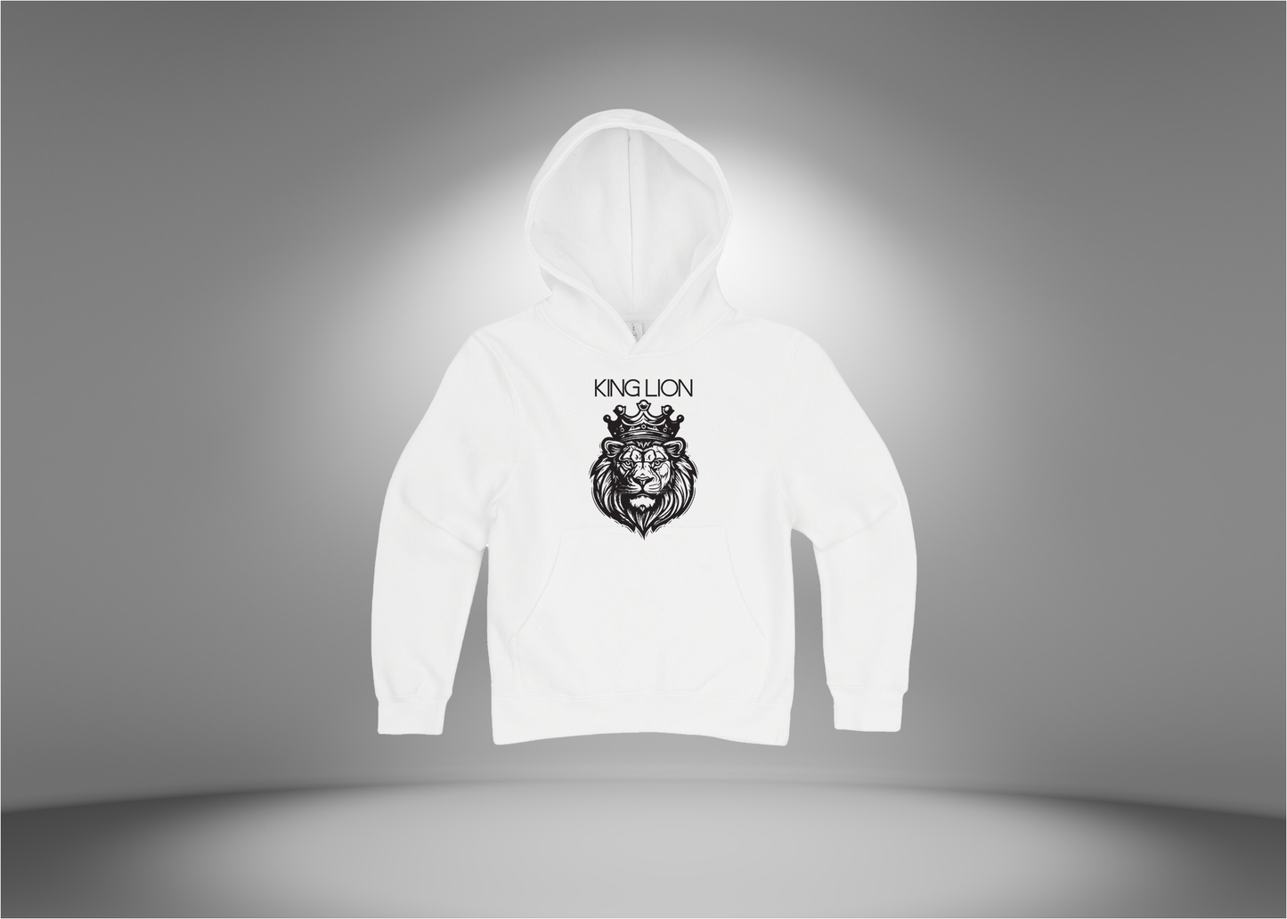 King Lion Premium Youth Pullover Hoodie