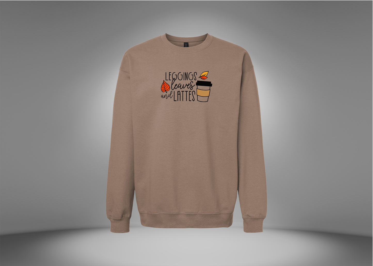 Leggings, Leaves & Lattes Sweatshirt