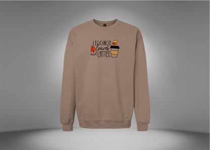 Leggings, Leaves & Lattes Sweatshirt