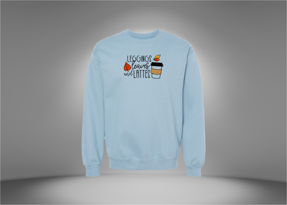 Leggings, Leaves & Lattes Sweatshirt