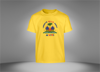 Liberté Ou La Mort Ayiti Youth T-Shirt